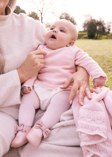 cute couture PRE ORDER - NEW AW25 Mayoral Baby Girls 3 Piece Jam Pants Outfit 2256 Rose 33