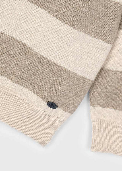 Cute Couture PRE ORDER - NEW AW25 Mayoral Boys Knitted Polo Top 4122 Mole 24