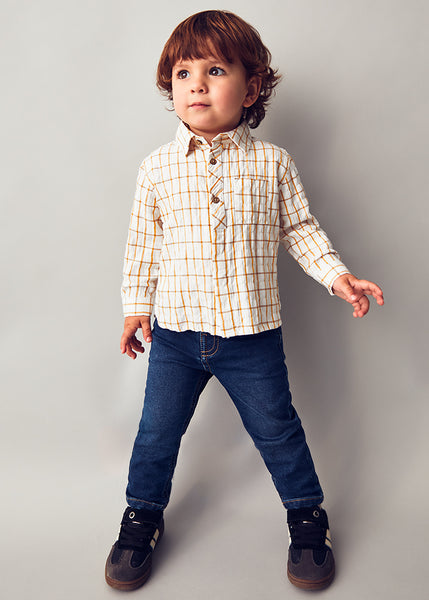 Cute Couture PRE ORDER - NEW AW25 Mayoral Boys Soft Jeans 2502 Dark 70