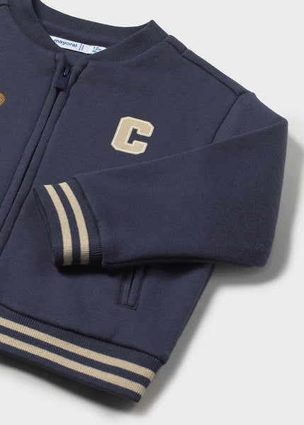 Cute Couture PRE ORDER - NEW AW25 Mayoral Boys Teddy Bear Jacket 2426 Blue 17