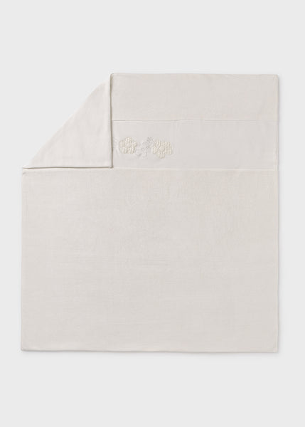 cute couture PRE ORDER - NEW AW25 Mayoral Girls Blanket 9958 Natural 66