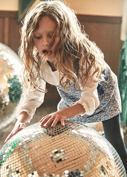 Cute Couture PRE ORDER - NEW AW25 Mayoral Girls Dress 4990 Ocean 36