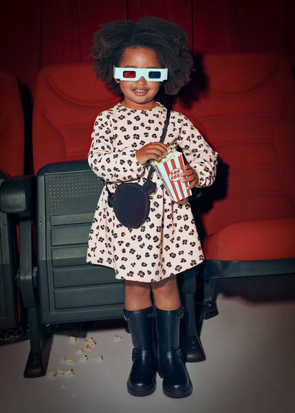 cute couture PRE ORDER - NEW AW25 Mayoral Girls Dress with Bag 4926 Sand 55