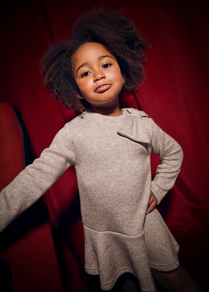 Cute Couture PRE ORDER - NEW AW25 Mayoral Girls Knitted Dress 4991 Beige 73