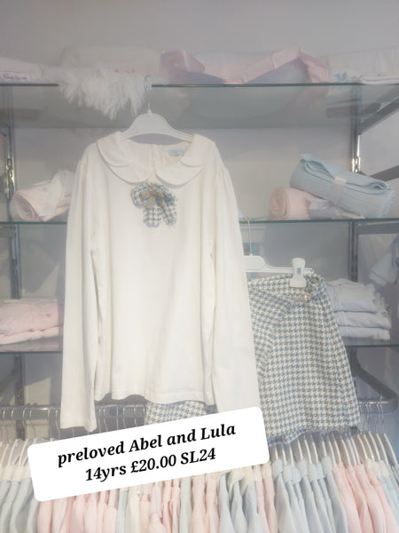 cute couture PRELOVED Abel and Lula Shorts Set 14yrs SL24