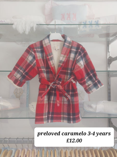 cute couture PRELOVED Caramelo Dressing Gown 3-4 JB05
