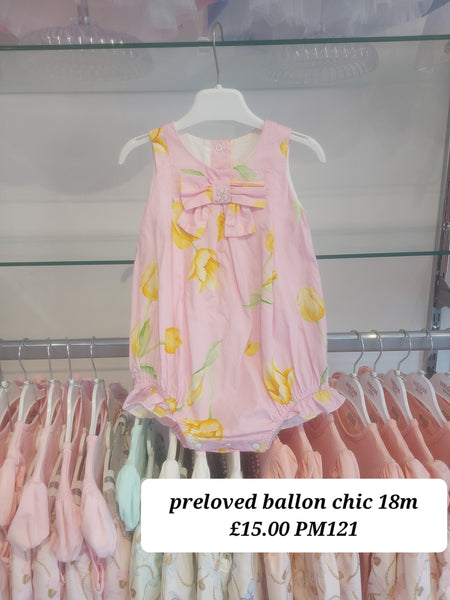cute couture PRELOVED Preloved Ballon Chic Romper 18m PM121
