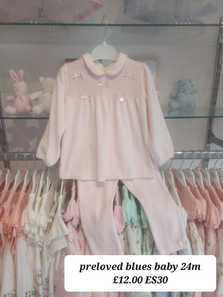cute couture PRELOVED Preloved Blues Baby Outfit 24m ES30