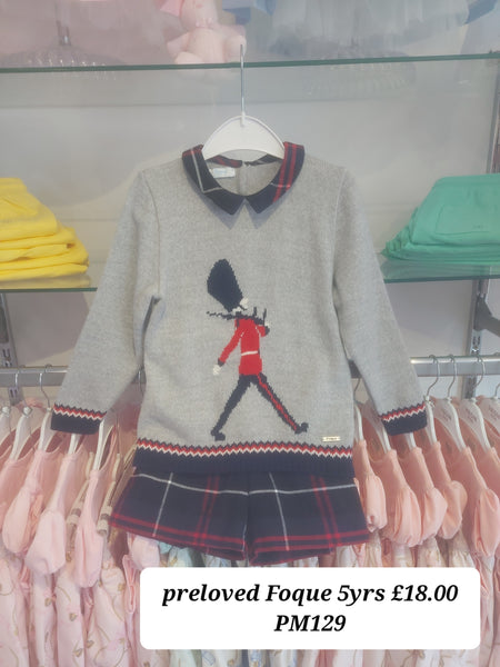 cute couture PRELOVED Preloved Boys Foque Outfit 5yrs PM129