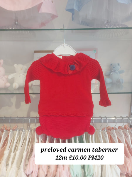 cute couture PRELOVED Preloved Carmen Taberner 12m PM20