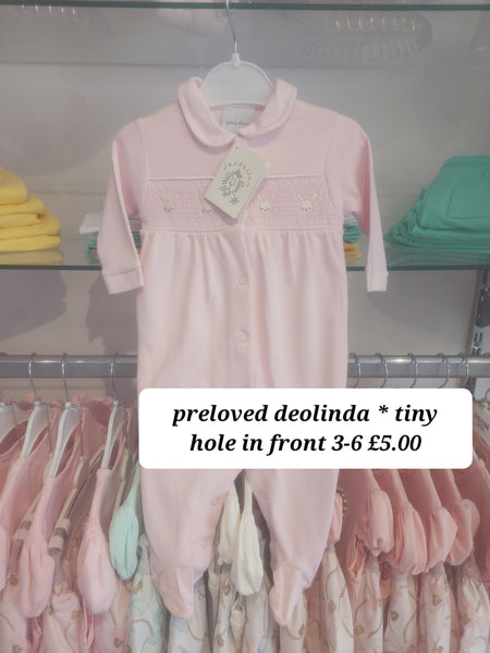 cute couture PRELOVED Preloved Dandelion Babygrow 3-6 JR206