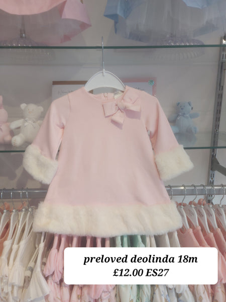 cute couture PRELOVED Preloved Deolinda Dress 18m ES27