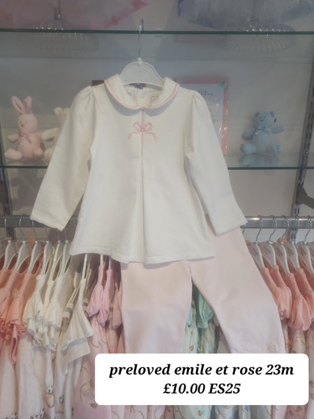 cute couture PRELOVED Preloved Emile et Rose Outfit 23m ES25