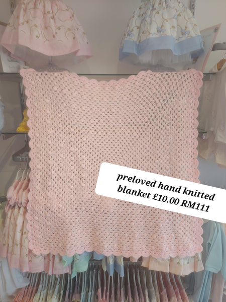 cute couture PRELOVED Preloved Hand Knitted Blanket RM111