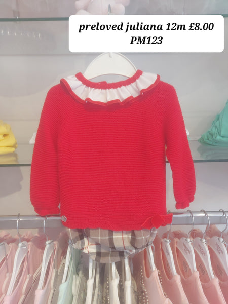 cute couture PRELOVED Preloved Juliana Outfit 12m PM123