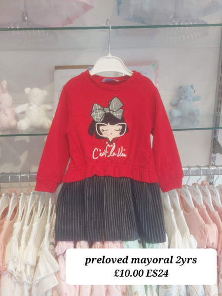 cute couture PRELOVED Preloved Mayoral Dress 2yrs ES24