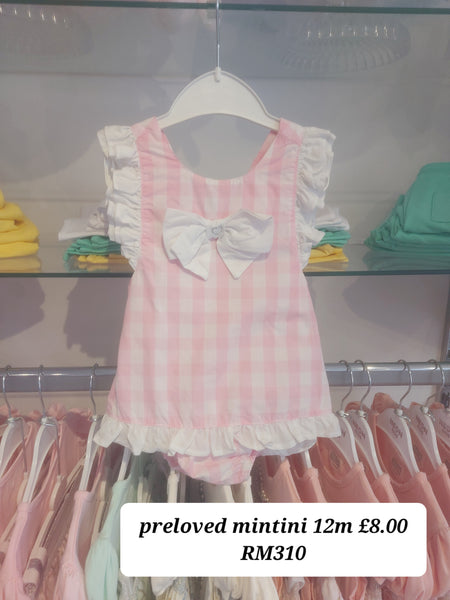 cute couture PRELOVED Preloved Mintini Dress 12m RM310