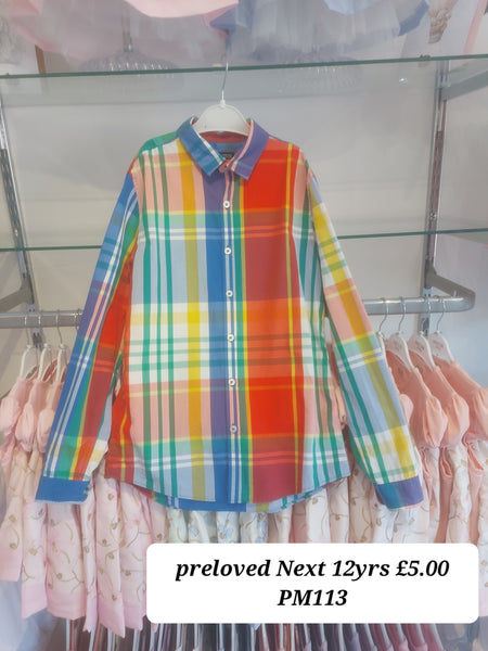 cute couture PRELOVED Preloved Next Shirt 12yrs PM113