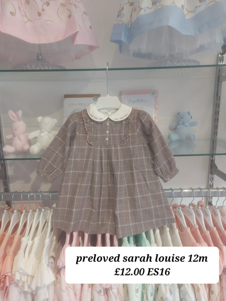 cute couture PRELOVED Preloved Sarah Louise Dress 12m ES16