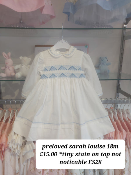 cute couture PRELOVED Preloved Sarah Louise Dress 18m ES28