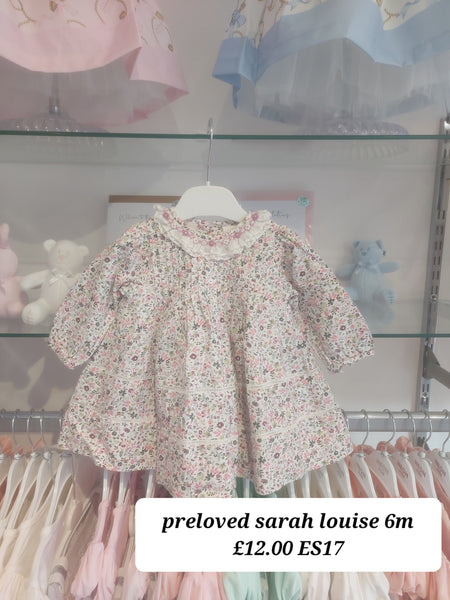 cute couture PRELOVED Preloved Sarah Louise Dress 6m ES17