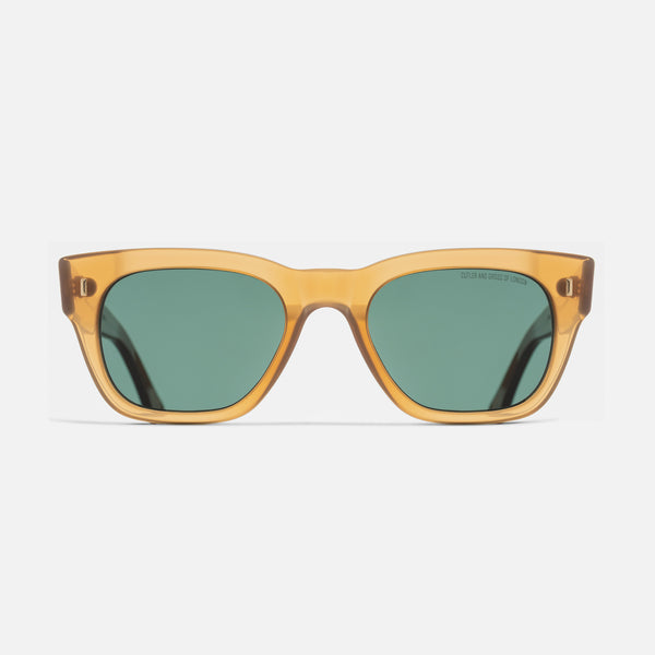 Cutler And Gross 0772V2 Square Sunglasses Butterscotch