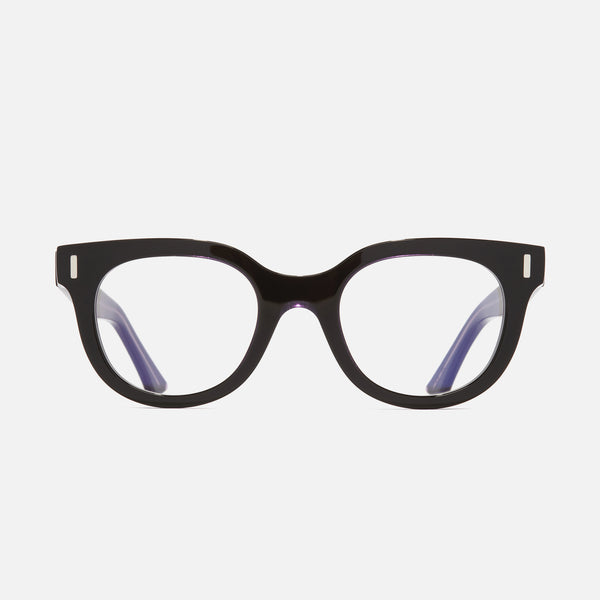 Cutler And Gross 1304 Round Opticals Purple On Black