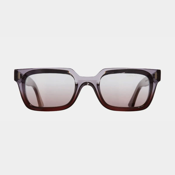 Cutler And Gross 1306 Rectangle Sunglasses Reverse Grad Sherry