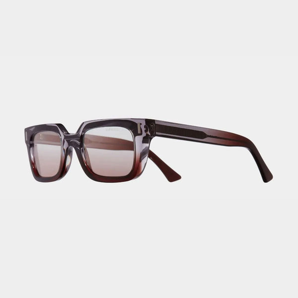 cutler and gross 1306 Rectangle Sunglasses Reverse Grad Sherry