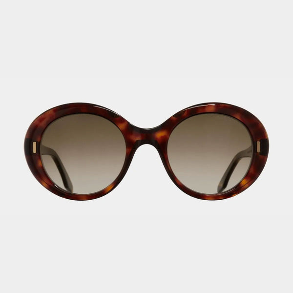 Cutler And Gross 1327 Oversize Round Sunglasses Dark Turtle