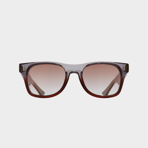 Cutler And Gross 1339 D-Frame Sunglasses Reverse Grad Sherry