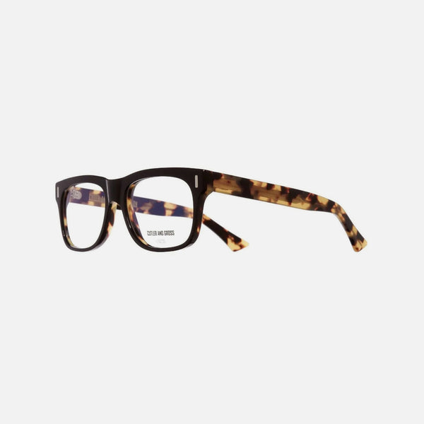 cutler and gross 1362 Rectangle Opticals Black on Camo