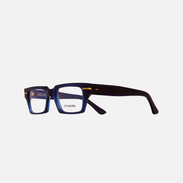 cutler and gross 1363 Rectangle Opticals Classic Navy Blue