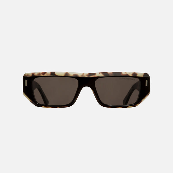 Cutler And Gross 1367 Browline Sunglasses Black On Matt Camo