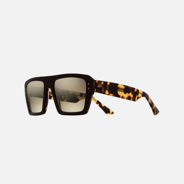 cutler and gross 1375 Rectangle Sunglasses Black on Camo