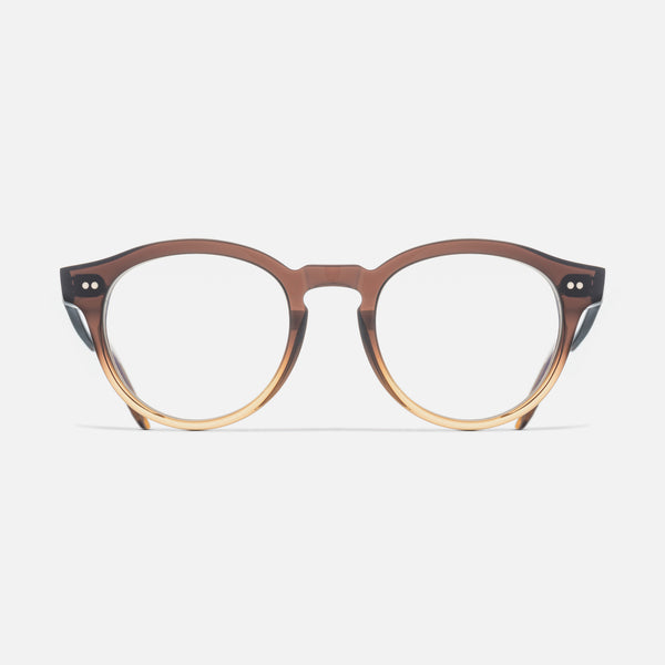 Cutler And Gross 1378 Blue Light Filter Round Opticals Olive