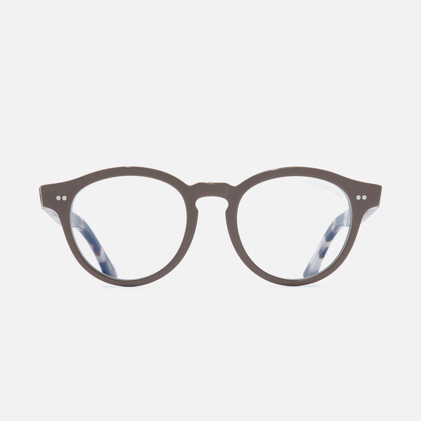 Cutler And Gross 1378 Blue Light Filter Round Opticals (Small) Mud On Jet Engine Grey