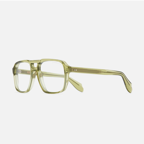 cutler and gross 1394 Aviator Opticals (Small) Crystal Green