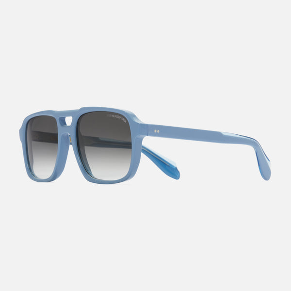 cutler and gross 1394 Aviator Sunglasses Solid Light Blue