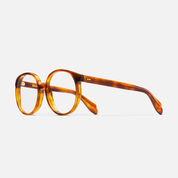 cutler and gross 1395 Round Opticals (Small) Honey Havana