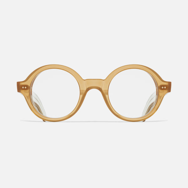 Cutler And Gross 1396 Round Opticals Bi-Layer Butterscotch
