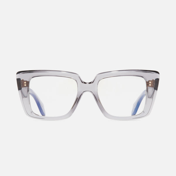 Cutler And Gross 1401 Cat Eye Opticals Smoke Quartz