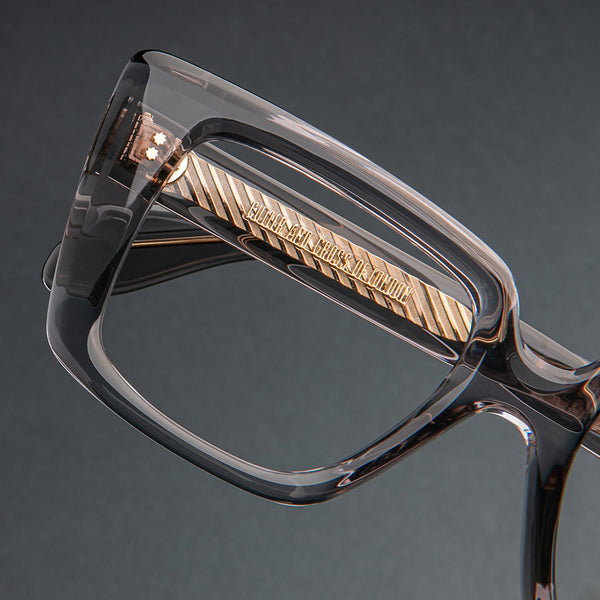 Cutler And Gross 1401 Cat Eye Opticals Smoke Quartz