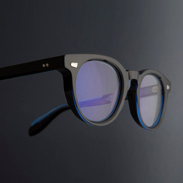 Cutler And Gross 1405 Round Opticals Black On Olive
