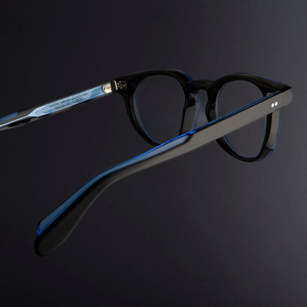 Cutler And Gross 1405 Round Opticals Black On Olive