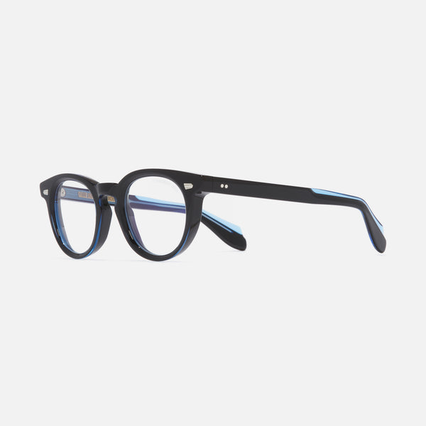 cutler and gross 1405 Round Opticals Black on Olive