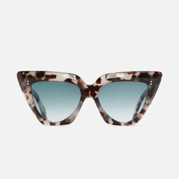 Cutler And Gross 1407 Cat Eye Sunglasses Jet Engine Grey