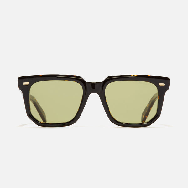 Cutler And Gross 1410 Square Sunglasses Black On Havana