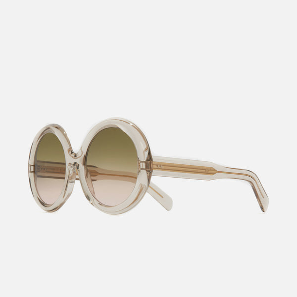 cutler and gross 1412 Round Sunglasses Sand Crystal
