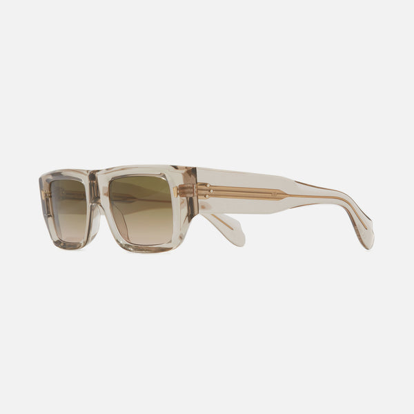 cutler and gross 1413 Rectangle Sunglasses Sand Crystal